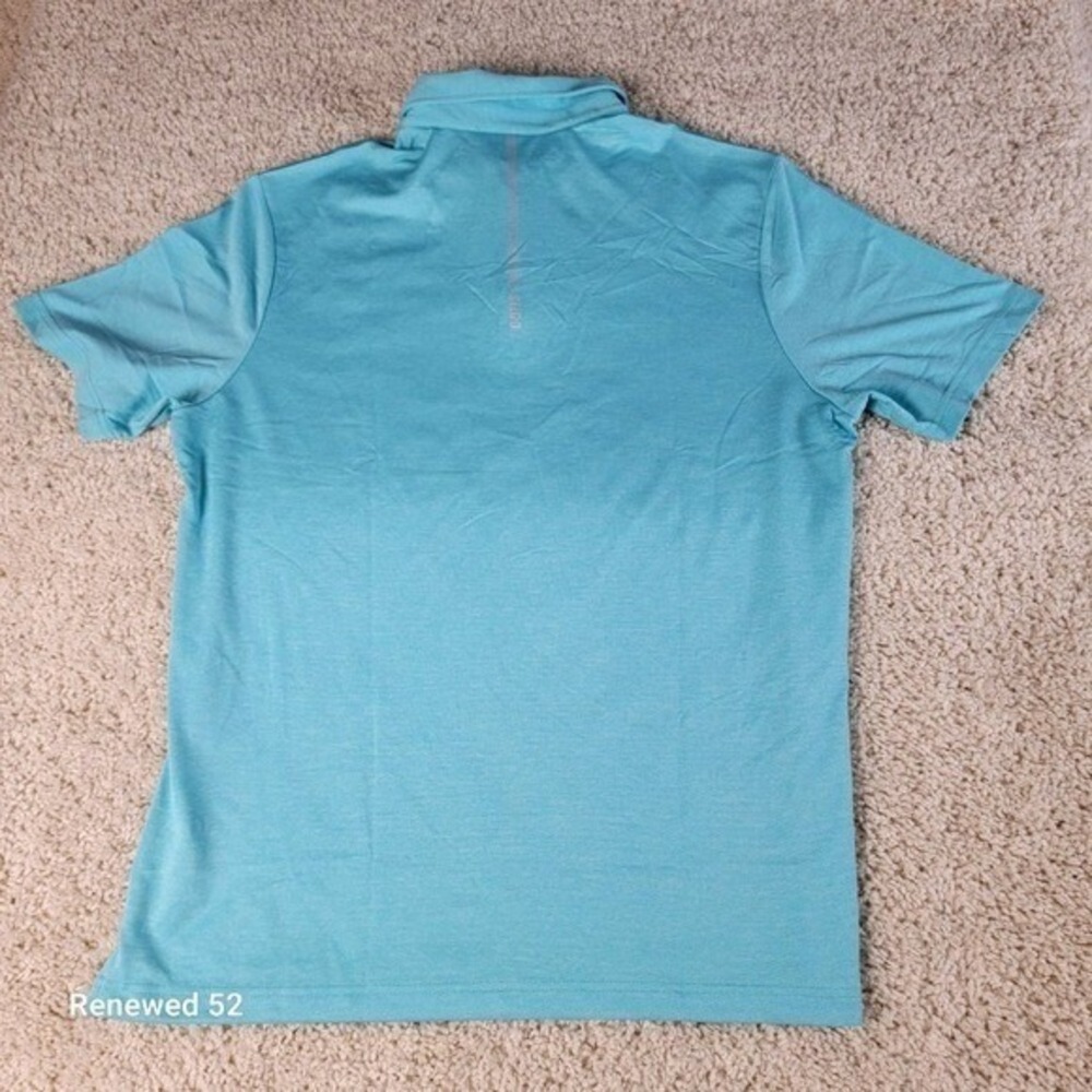 Slingo Wear Men's XL Blue Polo Shirt UPF 40 Moisture Wicking NEW - Picture 11 of 13